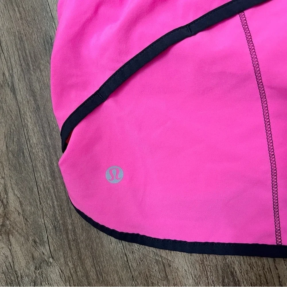 Lululemon Run:‎ Speed Short 4 Way Stretch Raspberry Glo Light Size 6